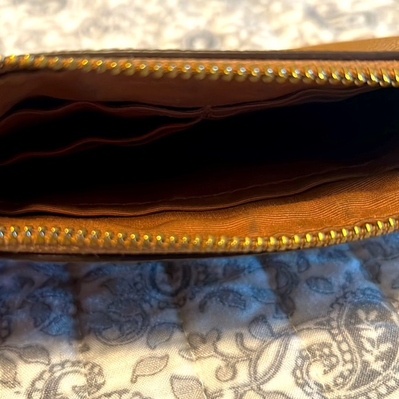 Coach Brown Wristlet - Picture 2 of 3